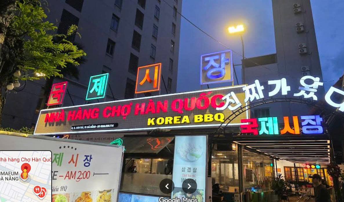 Nhà hàng Chợ Hàn Quốc